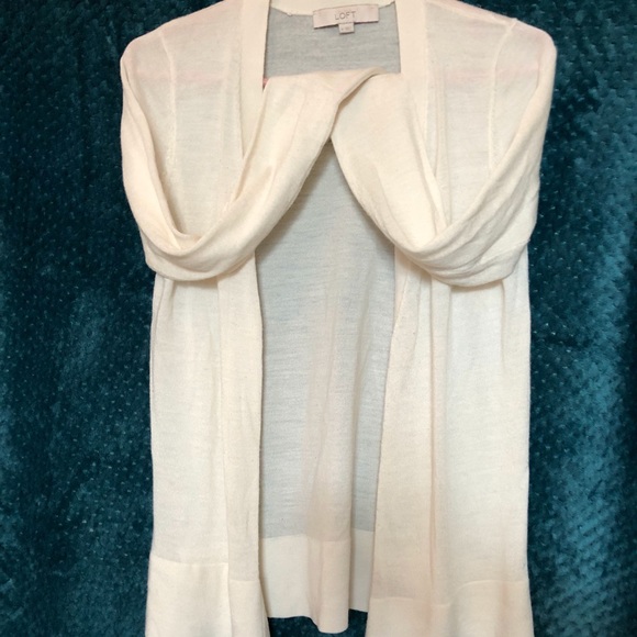 LOFT Sweaters - Loft Open sheer Cardigan